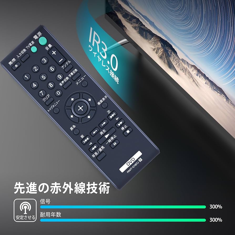 Amazon | ブルーレイレコーダーリモコン RMT-D197J for SONY